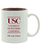 11 oz Ceramic Mug with 2-Tone C-Handle