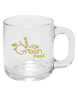 10 oz Stacking Glass Mug