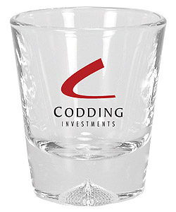 2 oz Football Base Shot Glass