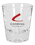 2 oz Football Base Shot Glass