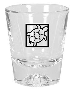 2 oz Basketball Base Shot Glass