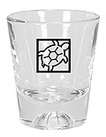 2 oz Basketball Base Shot Glass