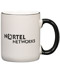 12 oz Ceramic Mug with Colored Rim 