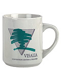 10 oz Ear Handle Ceramic Mug