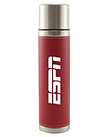16.5 oz Leather and Stainless Steel Thermos