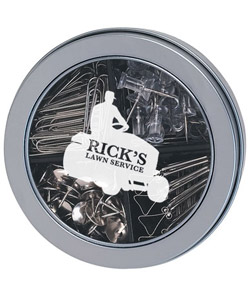 Round Tin with Office Assortment