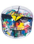 Round Clear Clip Organizer