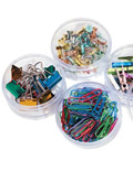 Round Stackable Clear Organizer