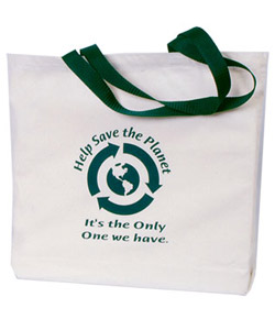 Natural Cotton Canvas Tote Bag