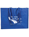 Non-Woven Shopper Tote with Velcro? Closure