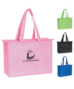 Non-Woven Zippered Tote