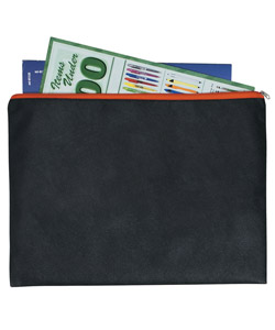Non-Woven Document Sleeve with Zipper