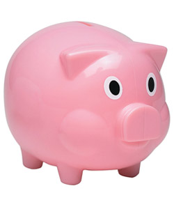 Plastic Piggy Bank