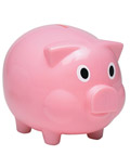 Plastic Piggy Bank