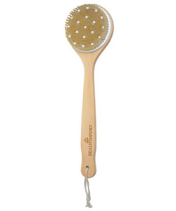 Wooden Long Handle Bath Brush