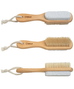 Wooden Brush with Pumice Stone