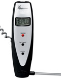 Veneto Digital Wine Thermometer with Corkscrew
