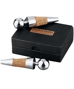 Vineyard Twin Bottle Stoppers