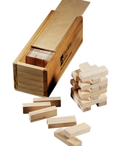 Tumbling Tower Wooden Block Game