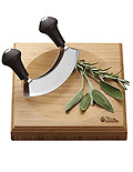 Moso Bamboo Mincing Board and Knife