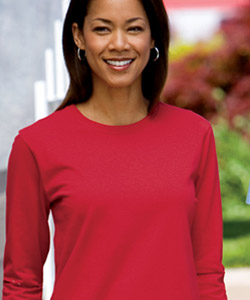 Hanes&amp;#65533; Ladies Long Sleeve T-Shirt