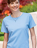 Hanes� Ladies Scoop Neck T-Shirt