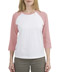Hanes� Ladies 3/4 Raglan SleeveT-Shirt