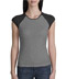 District Threads� Ladies Cap Sleeve Raglan Tee