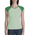 District Threads� Ladies Cap Sleeve Raglan Tee