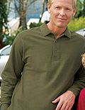 Port Authority� Long Sleeve Pique Knit Sport Shirt