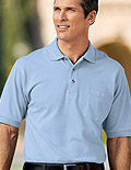 Port Authority� Pique Knit Sport Shirt with Pocket