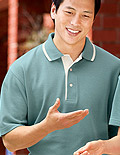 Port Authority� Pinpoint Knit Sport Shirt