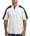 Sport-Tek� Pique Knit Sport Shirt with Contrast Shoulder Panel