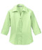 Ladies 3/4 Sleeve Open Neck Blouse