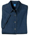 Port &amp; Company� Ladies Short Sleeve Value Denim Shirt