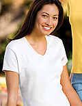 Hanes� Silver for Her� Classic Fit V-Neck T