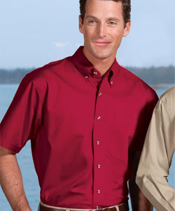 Short Sleeve Twill Shirt