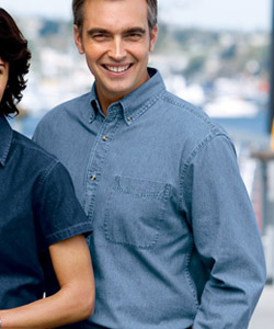 Long Sleeve Value Denim Shirt