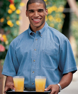 Short Sleeve Value Denim Shirt